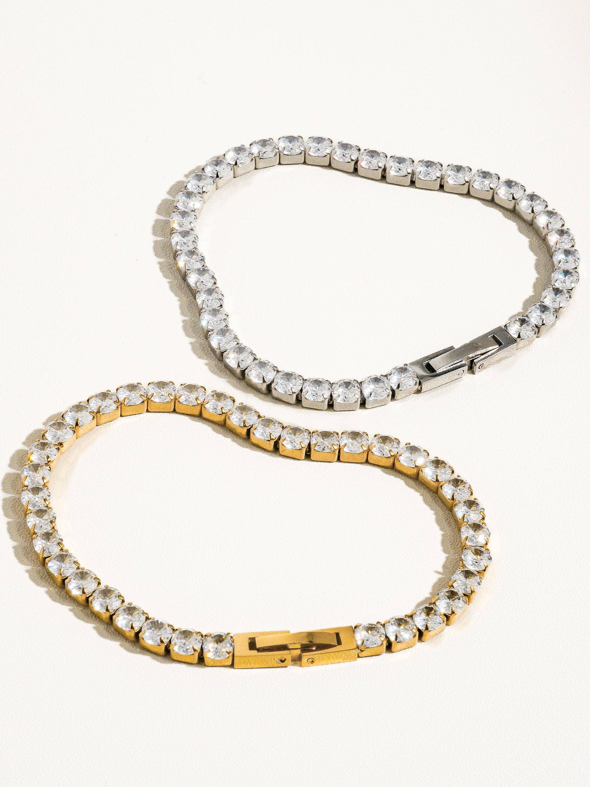 Flânerie by MAIQ - René Non-Tarnish Rhinestone Dressy Bracelet: Silver