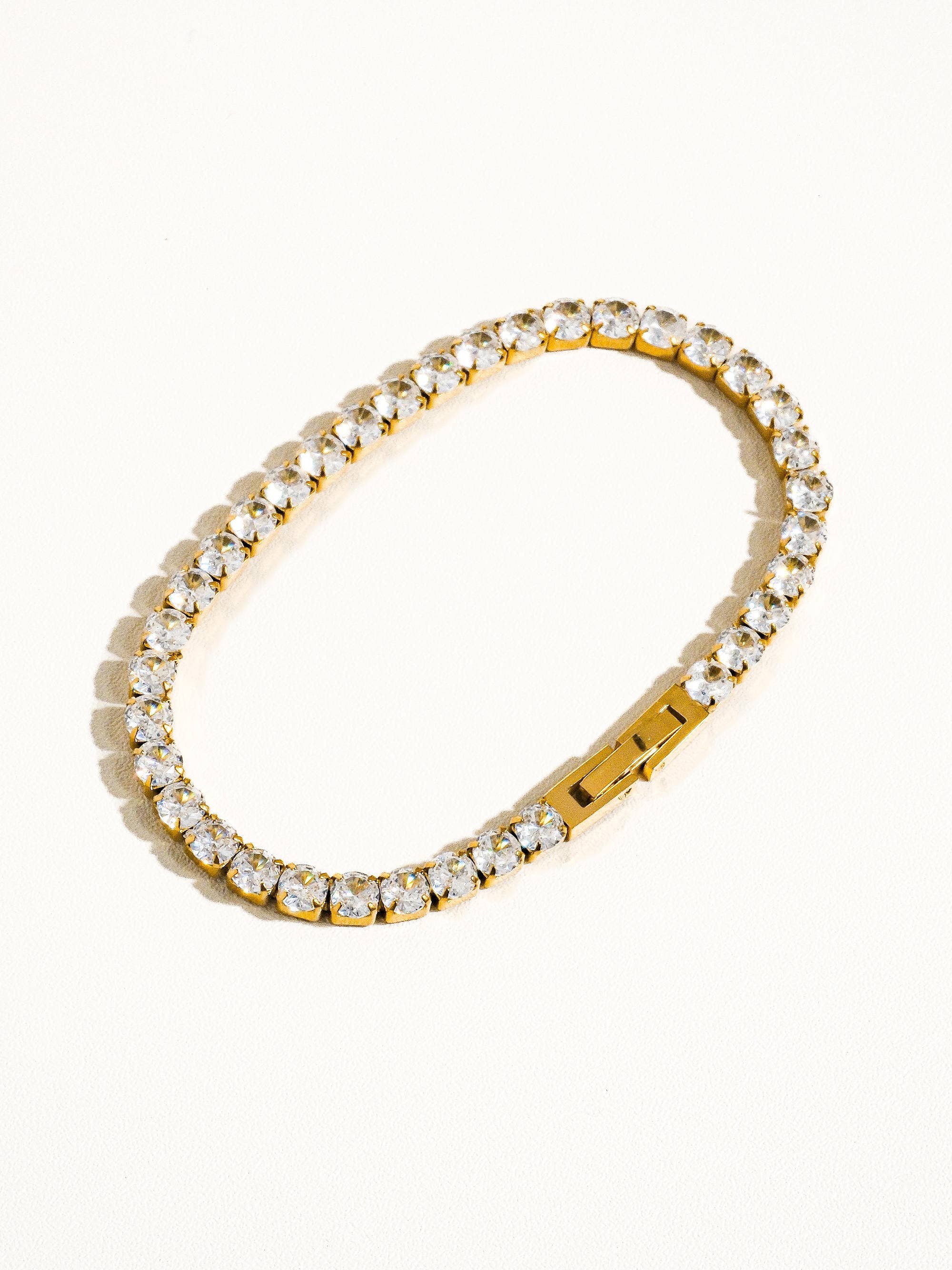 Flânerie by MAIQ - René Non-Tarnish Rhinestone Dressy Bracelet: Silver
