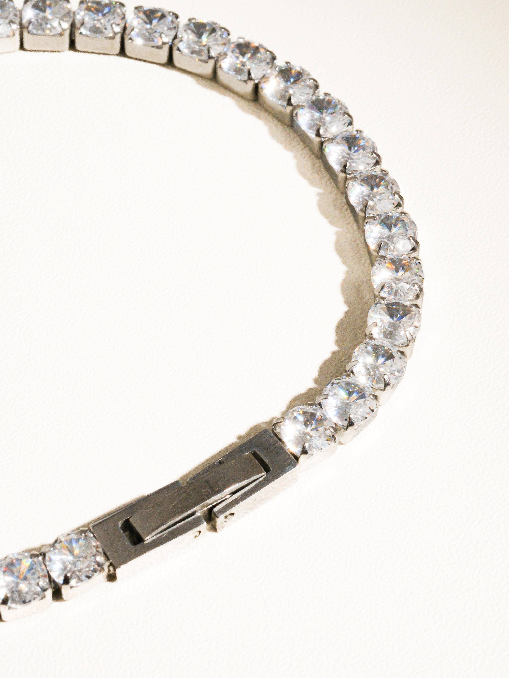 Flânerie by MAIQ - René Non-Tarnish Rhinestone Dressy Bracelet: Silver