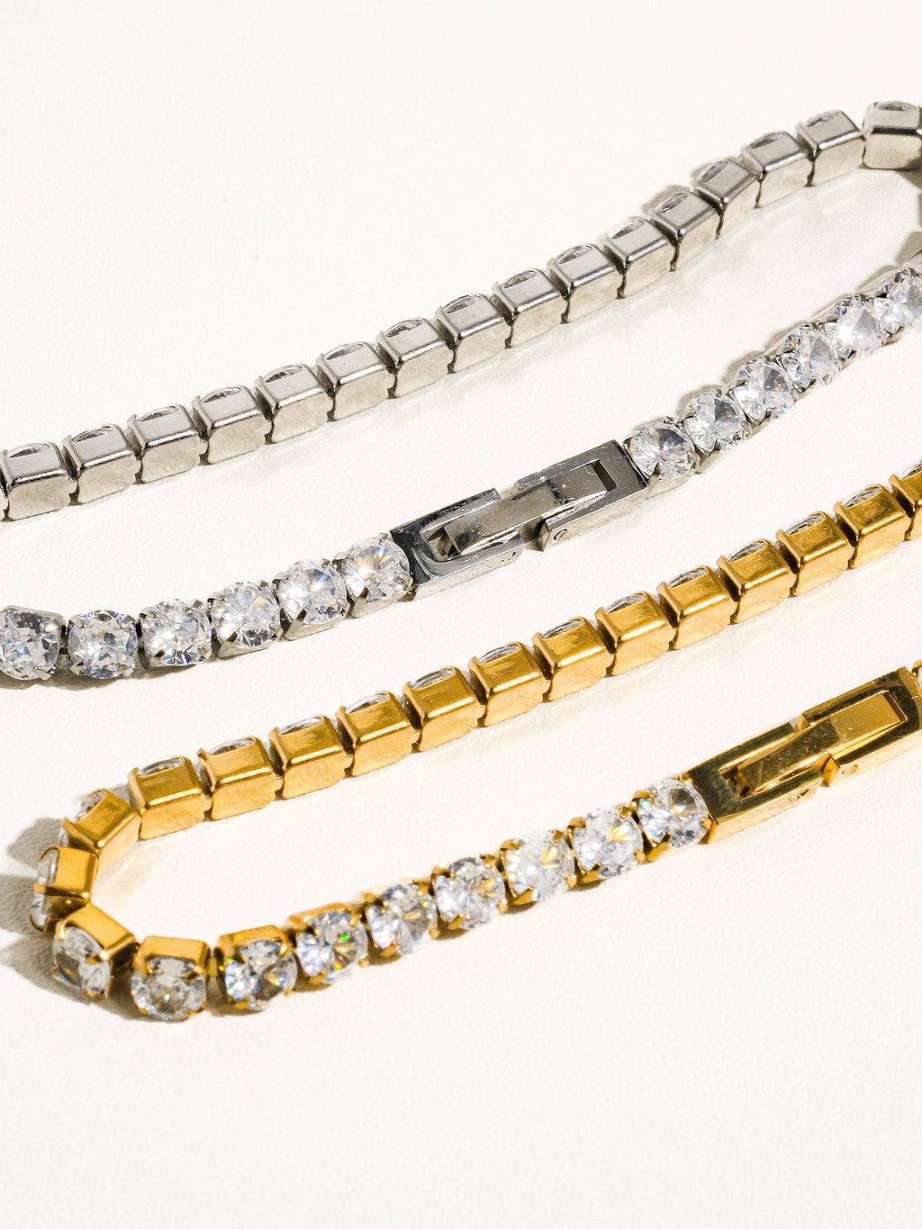 Flânerie by MAIQ - René Non-Tarnish Rhinestone Dressy Bracelet: Silver
